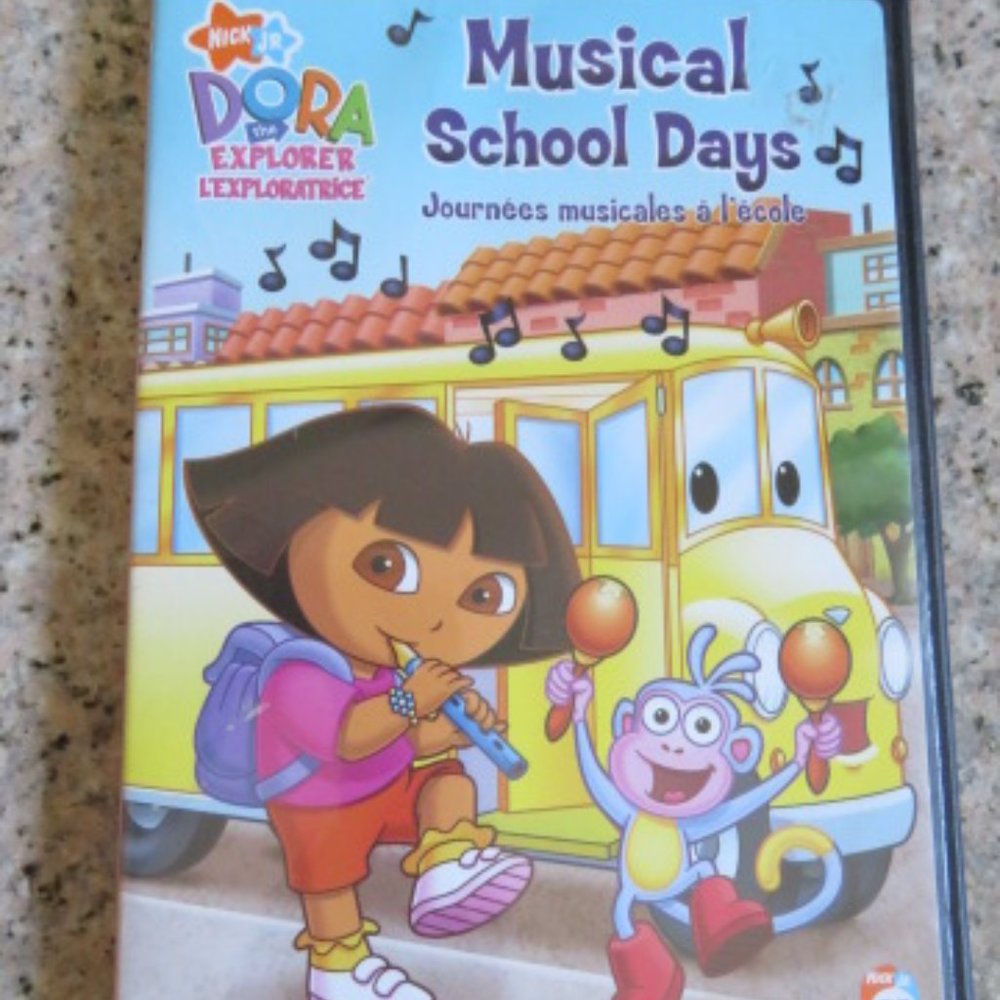 DORA the Explorer MUSICAL School Days DVD (Y13)